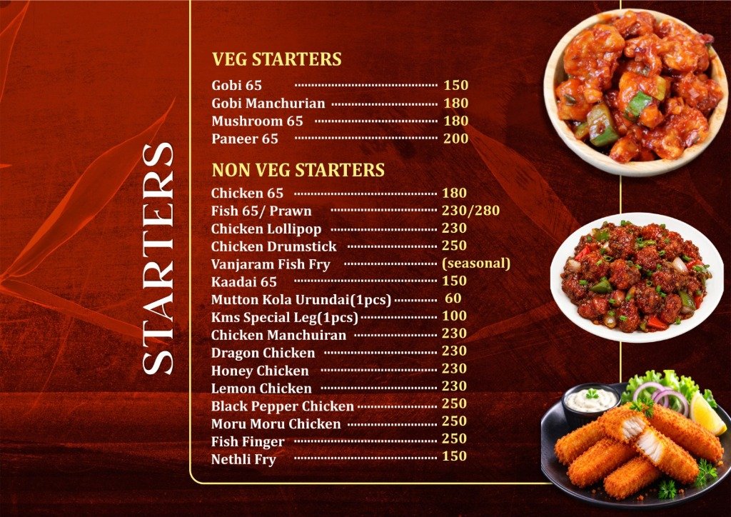 Menu Page 2 / Starters & Gravies