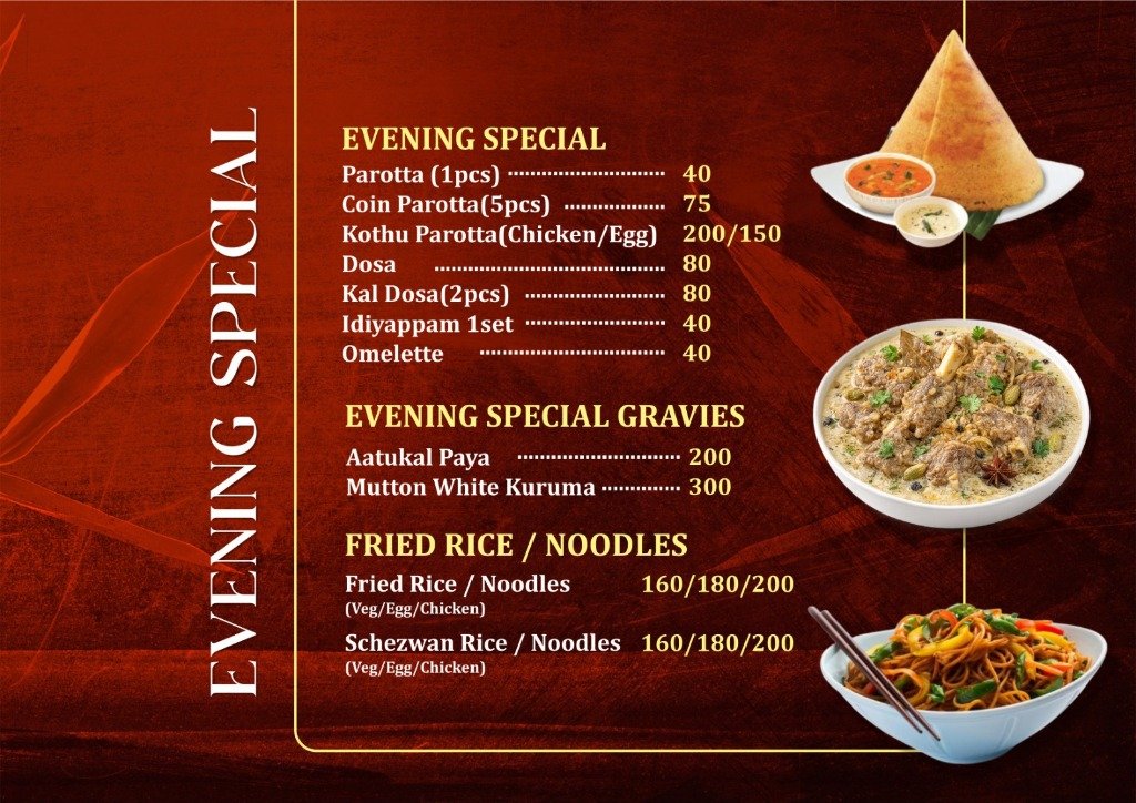 Menu Page 5 / Breads & Rotis